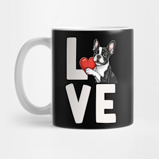 Boston Terrier Love Mug